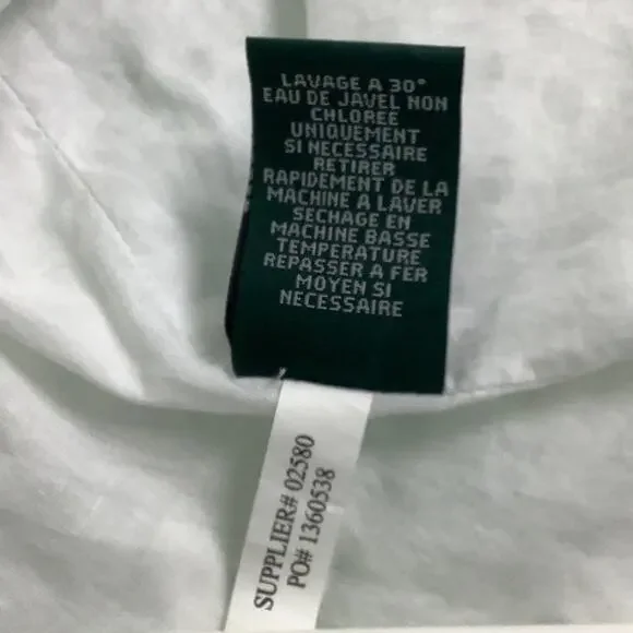 Vintage LRL Lauren Ralph Lauren white eyelet cotton fit and flare dress SZ 6 NWT - Picture 7 of 13